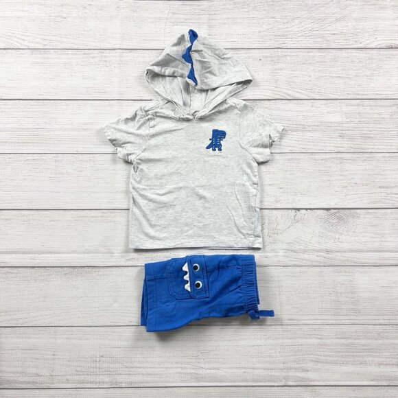 Children’s Place Bundles Hoodie Dinosaur Outfit - Picture 1 of 4